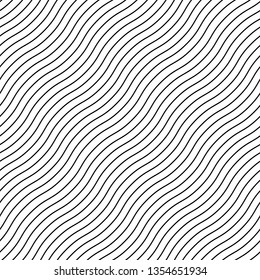 Abstract geometric pattern with diagonal waves