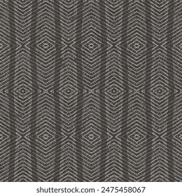 Patrón geométrico Abstractas con rayas de diamantes, líneas. Fondo inconsútil. adorno marrón. Diseño gráfico de red simple