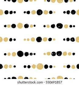 Abstract geometric pattern with dots