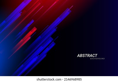 Resumen patrón geométrico elegante efecto neón brillante vector de fondo 