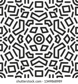 Abstract Geometric Pattern. Endless Vector.