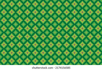 Abstract geometric pattern, Geometric ethnic oriental pattern traditional, design for wallpaper,fabric,curtain,carpet,clothing,Batik,wrapping, Geometric vector illustration, Embroidery style.