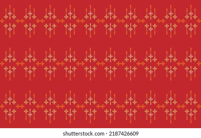 Abstract geometric pattern, Geometric ethnic oriental pattern traditional, design for wallpaper,fabric,curtain,carpet,clothing,Batik,wrapping, Geometric vector illustration, Embroidery style.