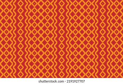Abstract geometric pattern, Geometric ethnic oriental pattern traditional, design for wallpaper,fabric,curtain,carpet,clothing,Batik,wrapping, Geometric vector illustration, Embroidery style.