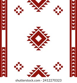 abstract geometric pattern ethnic textile fabric border design for fabric print, rugs, clothing, sarong, scarf, wrap, embroidery, print, curtain, carpet, wallpaper, wrapping, Batik, Aztec
