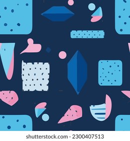 Abstract Geometric Pattern features sharp textures and pastel colors. It's perfect for backgrounds, posters, cards, textiles, wallpaper templates, pillows, dresses, shirts, and sheets.