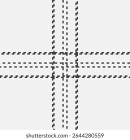 Padrão geométrico abstrato com linhas de interseção de espessura e estilos variados, um design minimalista ideal para fundos, texturas ou elementos de site.