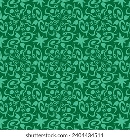 Abstract Geometric Pattern floral texture background design