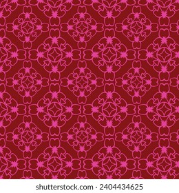 Abstract Geometric Pattern floral texture background design