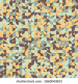 Abstract Geometric Pattern generative computational art illustration