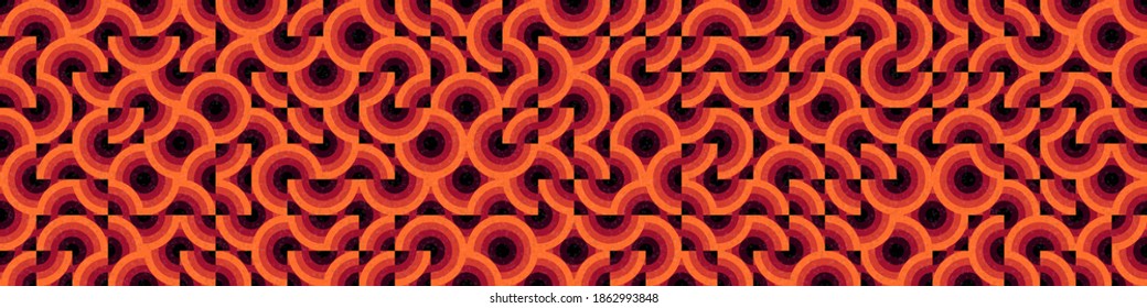 Abstract Geometric Pattern generative computational art illustration