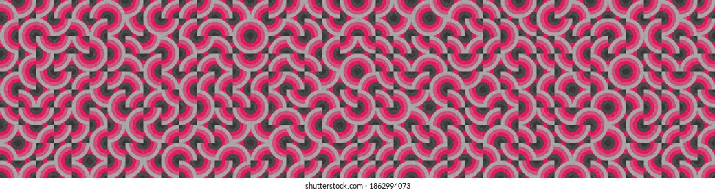 Abstract Geometric Pattern generative computational art illustration