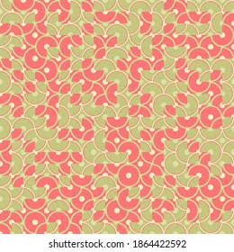 Abstract Geometric Pattern generative computational art illustration