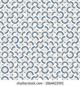 Abstract Geometric Pattern generative computational art illustration
