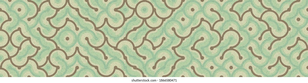 Abstract Geometric Pattern generative computational art illustration