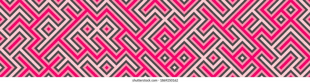 Abstract Geometric Pattern generative computational art illustration