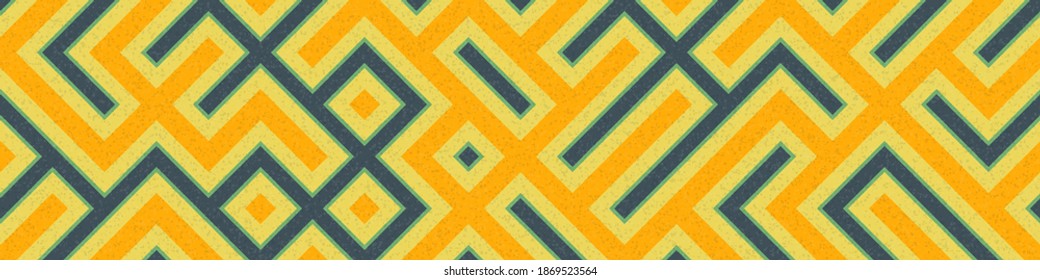 Abstract Geometric Pattern generative computational art illustration