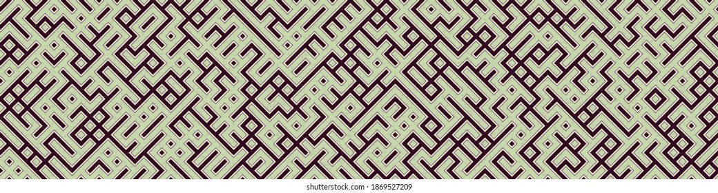 Abstract Geometric Pattern generative computational art illustration
