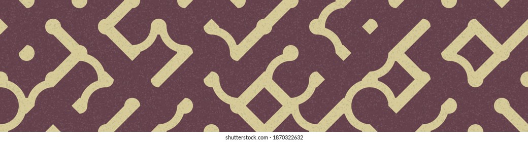 Abstract Geometric Pattern generative computational art illustration