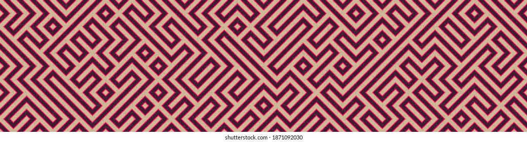 Abstract Geometric Pattern generative computational art illustration