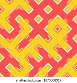 Abstract Geometric Pattern generative computational art illustration