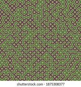 Abstract Geometric Pattern generative computational art illustration
