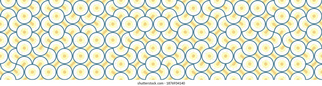 Abstract Geometric Pattern generative computational art illustration