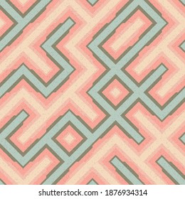 Abstract Geometric Pattern generative computational art illustration