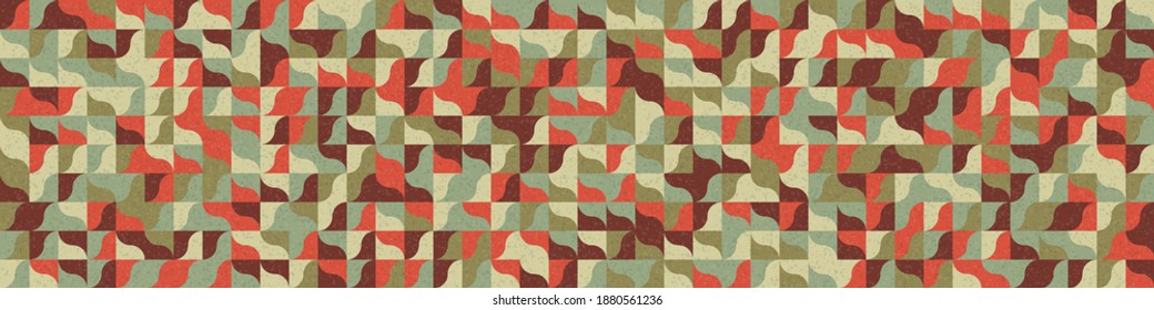 Abstract Geometric Pattern generative computational art illustration
