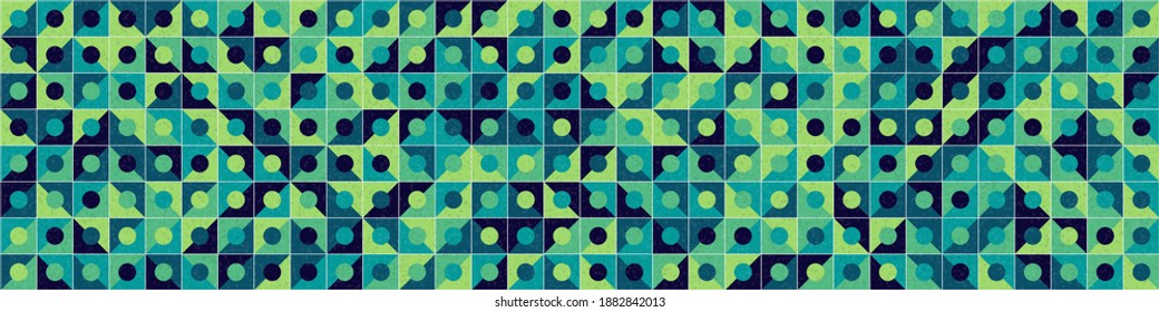 Abstract Geometric Pattern generative computational art illustration
