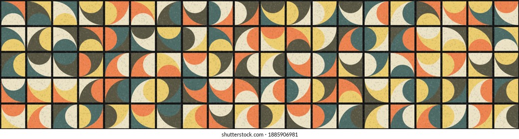 Abstract Geometric Pattern generative computational art illustration