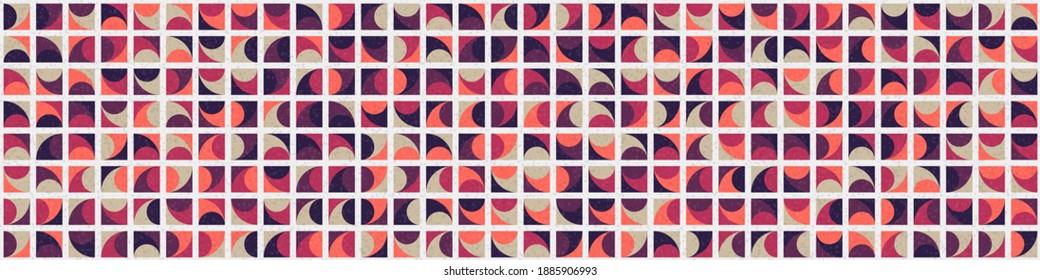 Abstract Geometric Pattern generative computational art illustration