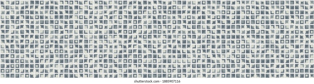 Abstract Geometric Pattern generative computational art illustration