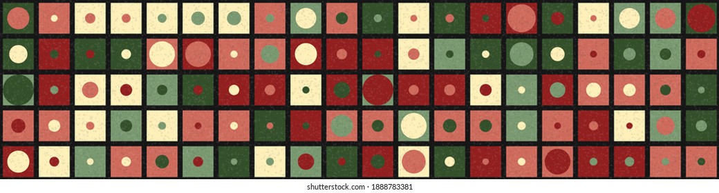 Abstract Geometric Pattern generative computational art illustration