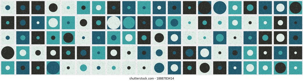 Abstract Geometric Pattern generative computational art illustration