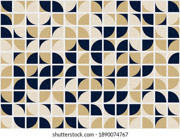Abstract Geometric Pattern generative computational art illustration