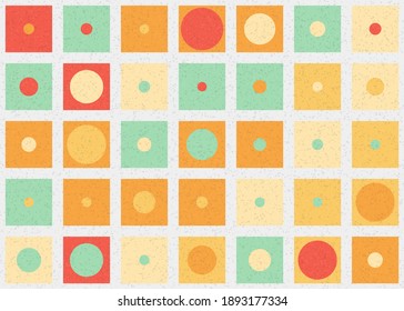 Abstract Geometric Pattern generative computational art illustration