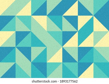 Abstrakte Geometrische Muster generative Computergrafik-Illustration