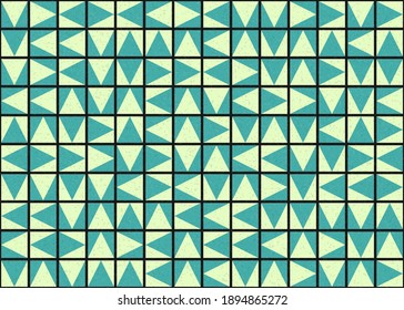 Abstract Geometric Pattern generative computational art illustration