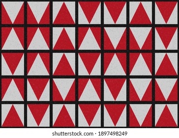 Abstract Geometric Pattern generative computational art illustration
