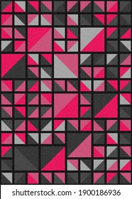 Resumen Patrón geométrico gráfico computacional generativo