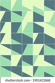 Abstract Geometric Pattern generative computational art illustration