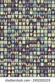 Abstract Geometric Pattern generative computational art illustration