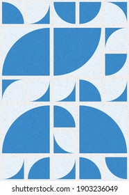 Abstract Geometric Pattern generative computational art illustration