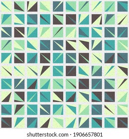 Abstract Geometric Pattern generative computational art illustration
