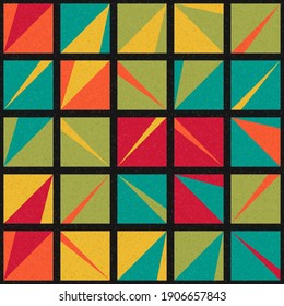 Abstract Geometric Pattern generative computational art illustration