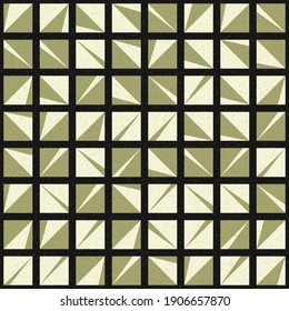 Abstract Geometric Pattern generative computational art illustration