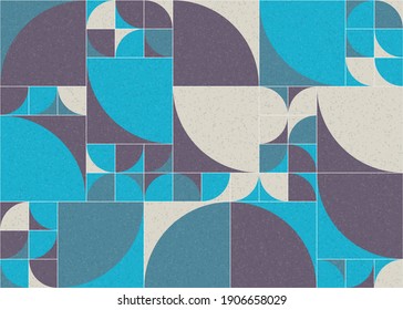 Abstract Geometric Pattern generative computational art illustration