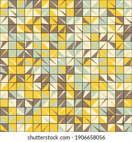 Abstract Geometric Pattern generative computational art illustration