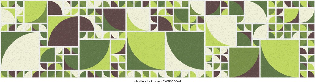 Abstract Geometric Pattern generative computational art illustration